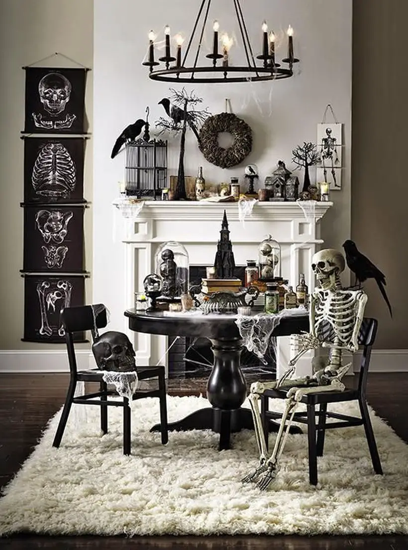 31 Halloween Home Decoration Ideas to Bring Out the Creepy Impression ...