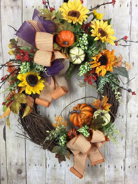 31 Best Wreaths that Will be Perfect for Autumn Celebration - Talkdecor