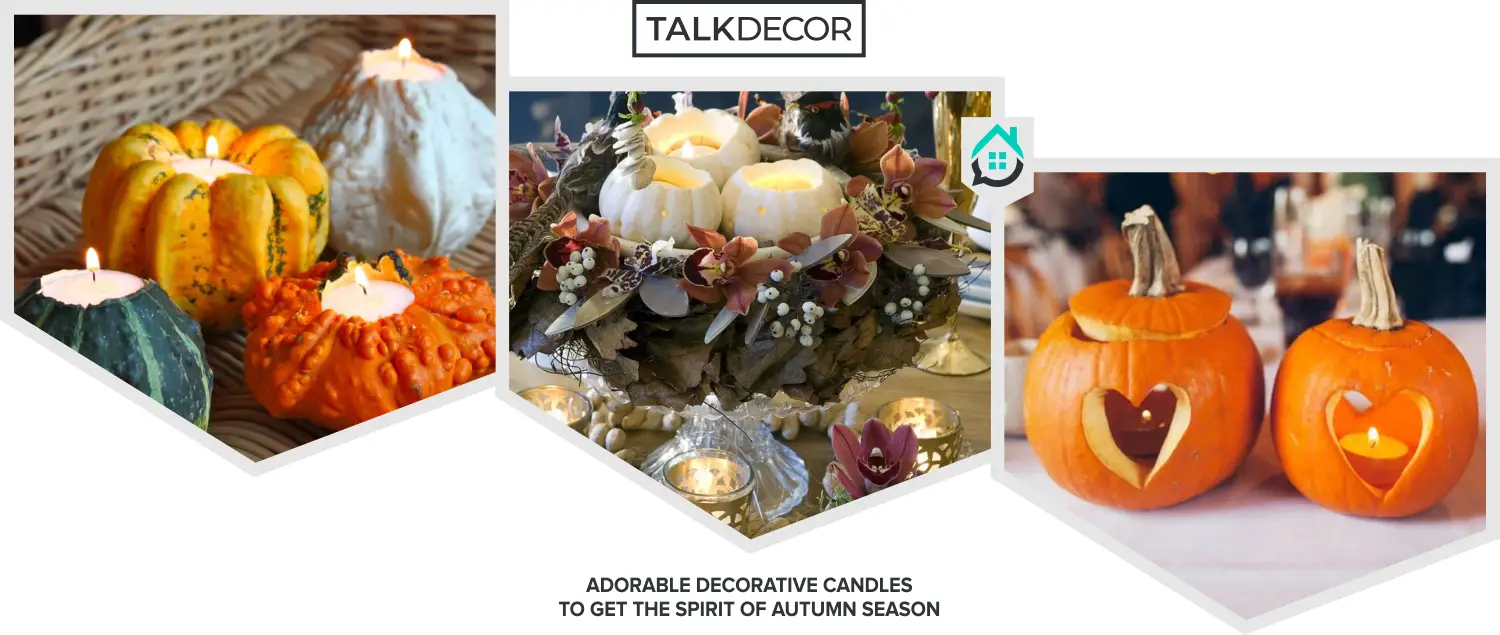 30 Adorable Decorative Candles to Get the Spirit of Autumn Season