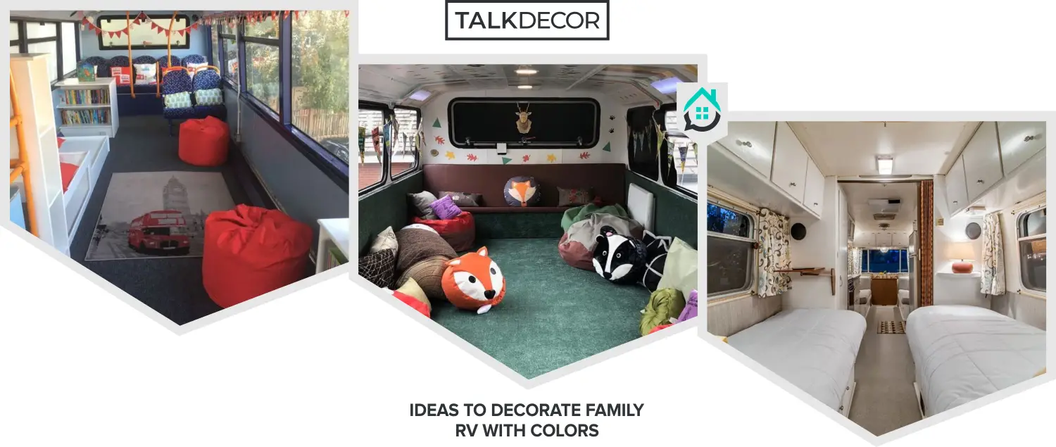 5 Ideas to Decorate Family RV with Colors