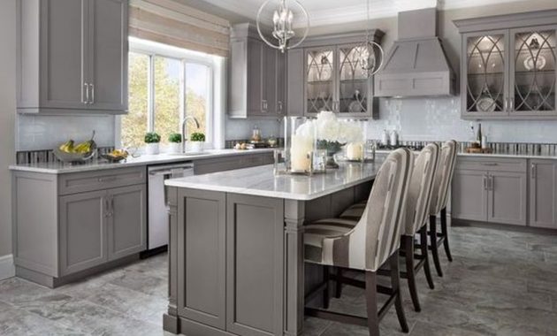 5 Ideas To Be Creative With Your Grey Kitchen Cabinet Talkdecor