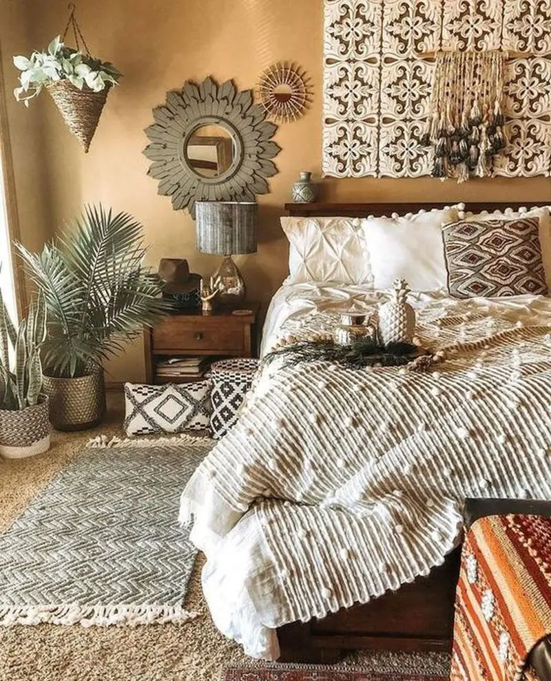 What is Bohemian Bedroom and How to Design It - Talkdecor