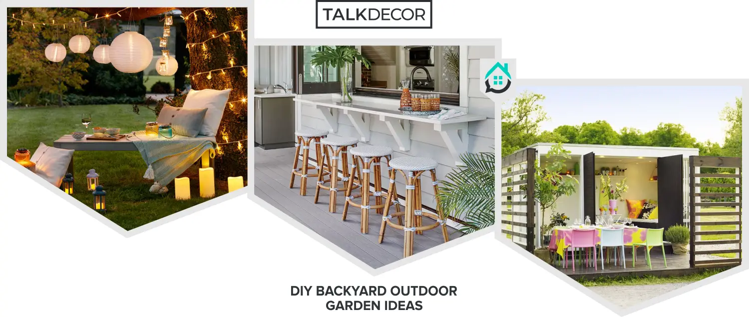 5 DIY Backyard Outdoor Garden Ideas - Talkdecor