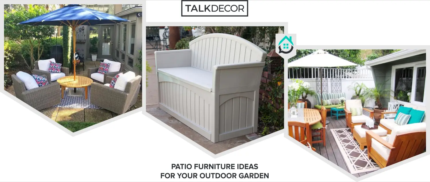 5 Patio Furniture Ideas for Your Outdoor Garden