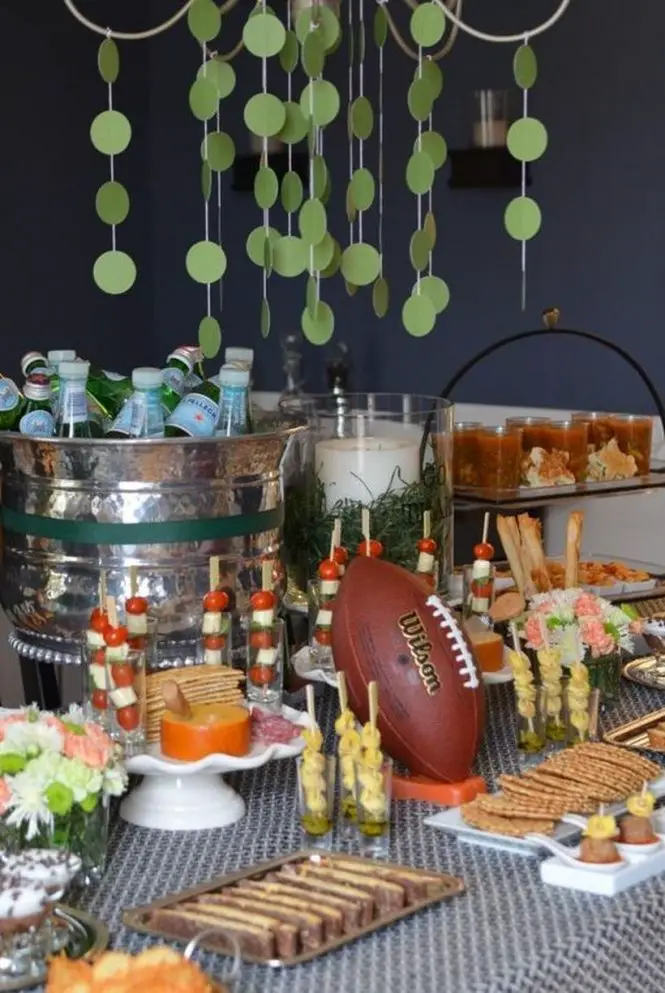 53 Perfect Home Decoration Ideas with Super Bowl Theme Talkdecor