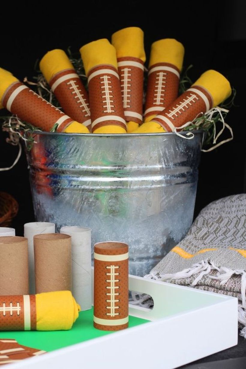 53 Perfect Home Decoration Ideas with Super Bowl Theme Talkdecor