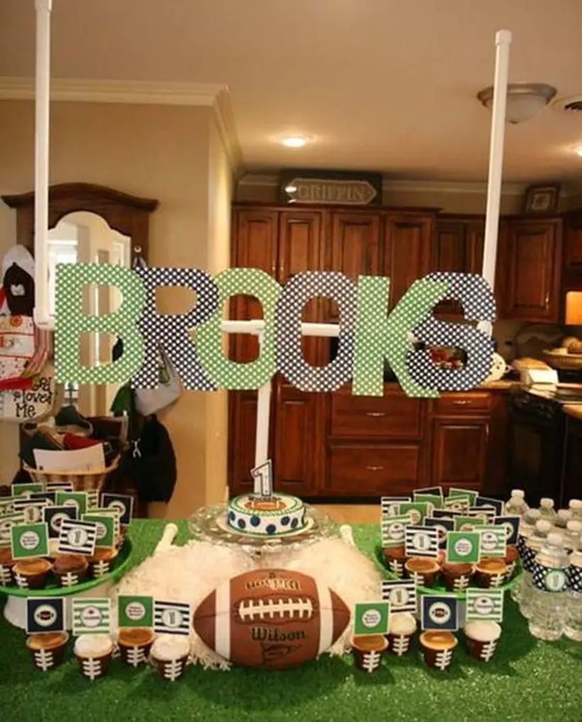 53 Perfect Home Decoration Ideas with Super Bowl Theme - Talkdecor