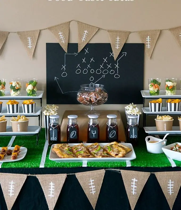 21 Impressive Super Bowl Party Decor Ideas - Talkdecor