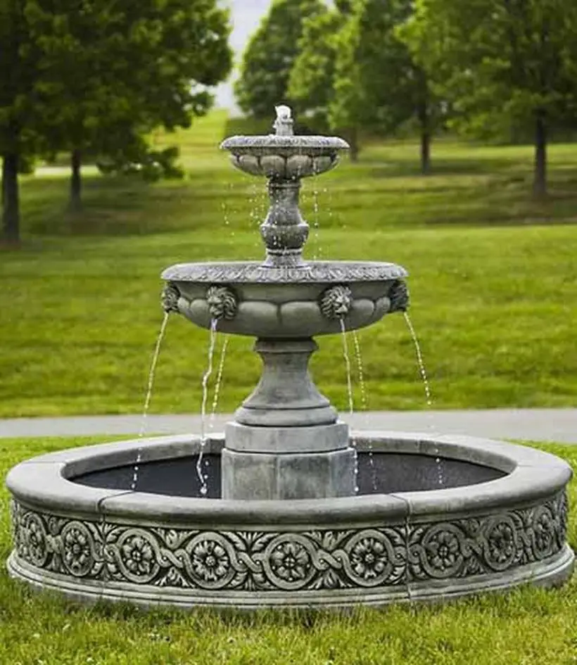 20 Enticing Water Fountain Designs for Your Garden Talkdecor