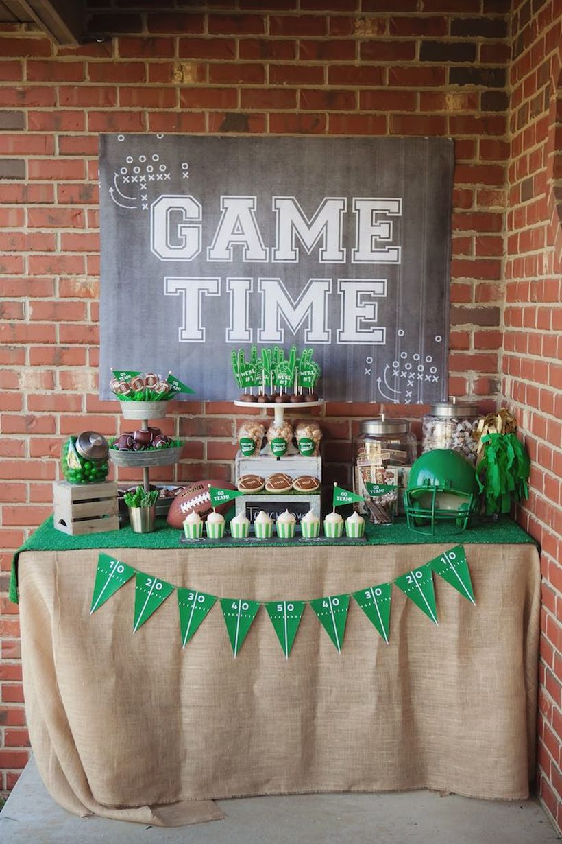 super bowl party decor ideas