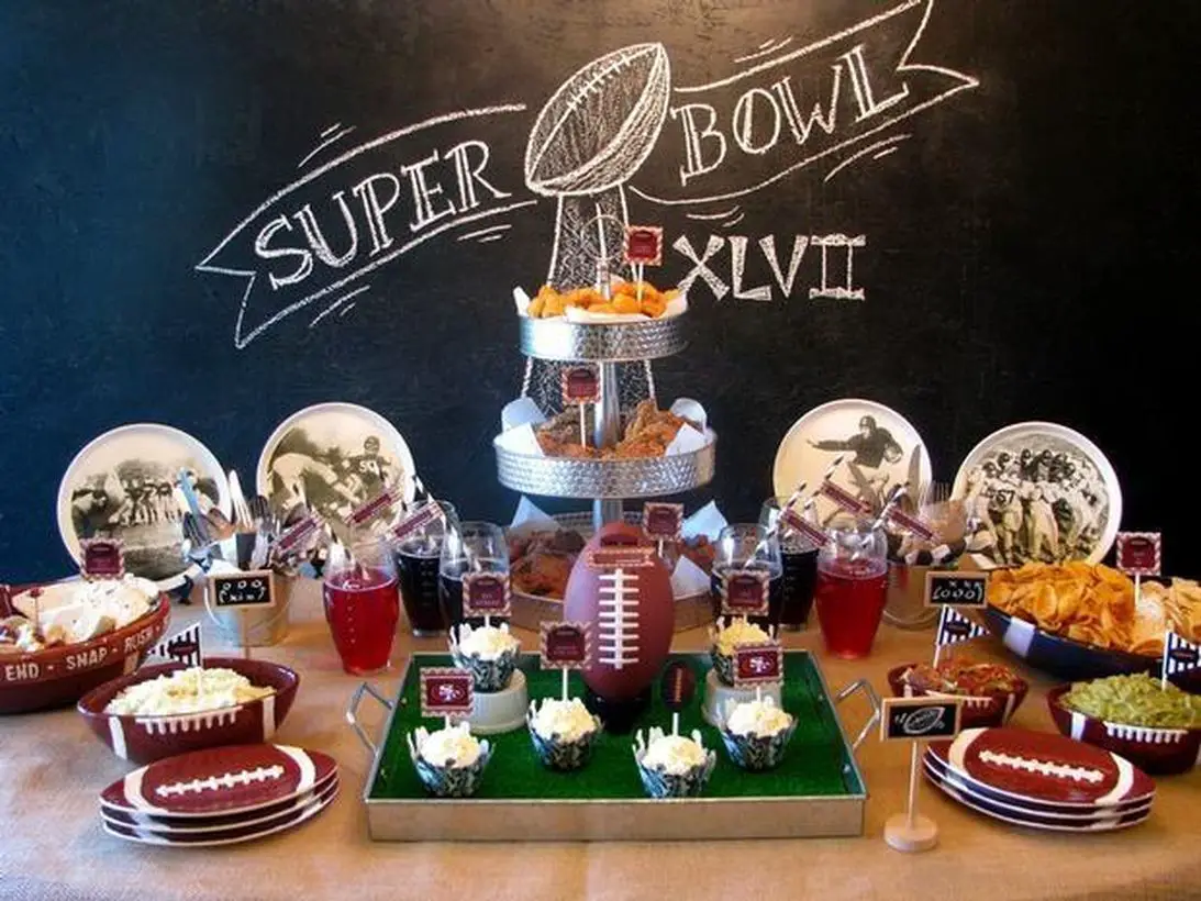 21 Impressive Super Bowl Party Decor Ideas Talkdecor