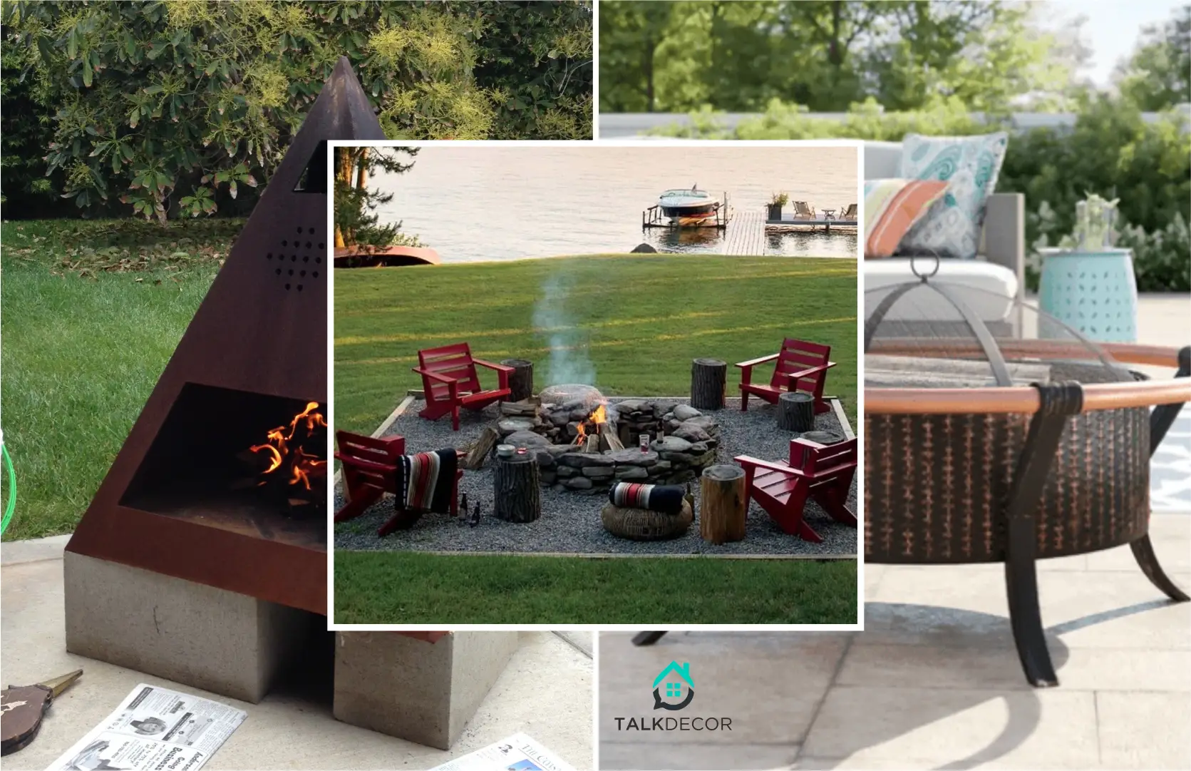 Stylish Ideas to Decorate Your Outdoor Fire Pit