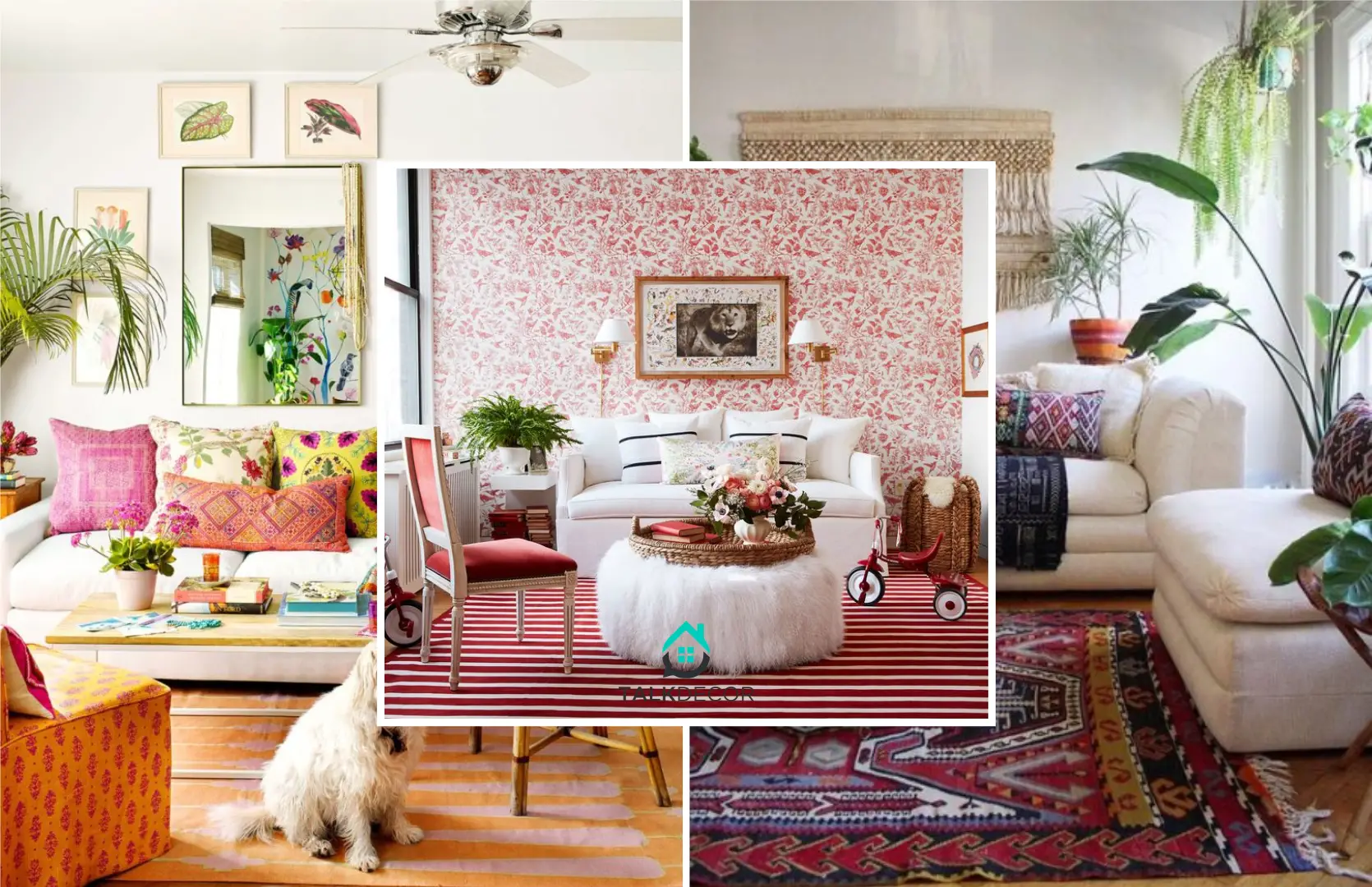 Impressive Bohemian Living Room Decors