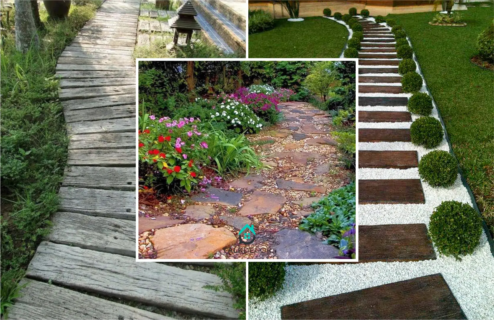 Garden Path and Walkway Ideas for Backyard
