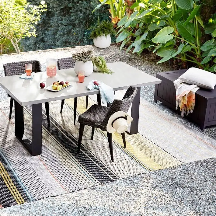 24 Dreamy Ideas for Boho Patio Dining Rooms - Talkdecor