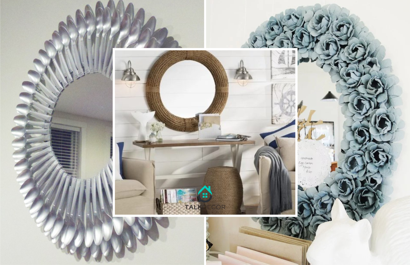 DIY Home Decor for Studio Apartment with Mirror