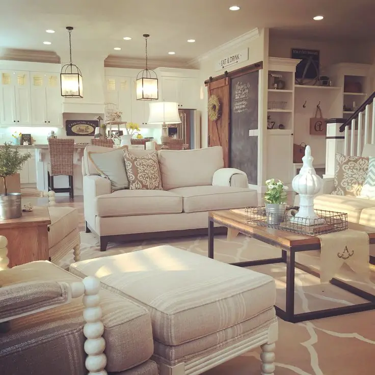 26 Getting The Best Out Of Your Living Room With Farmhouse Design
