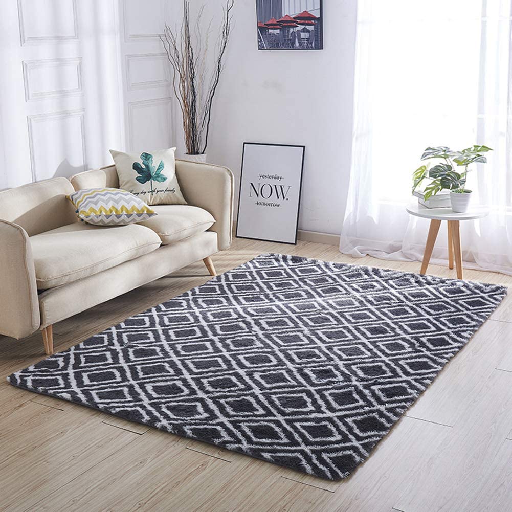 Comfortable Living Room Decor With 10 Patterned Rugs - Talkdecor