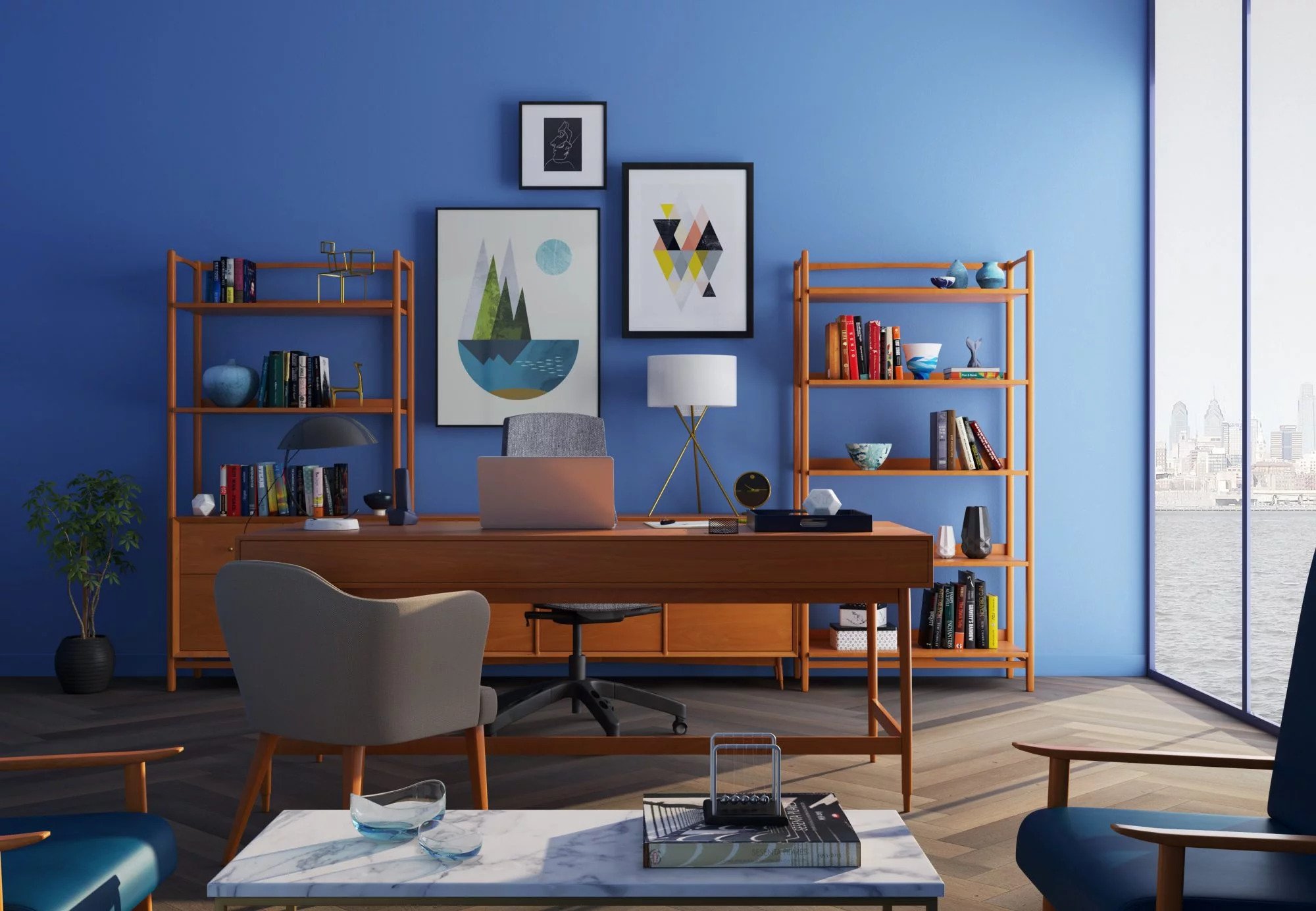 mid-century-modern-home-office-talkdecor