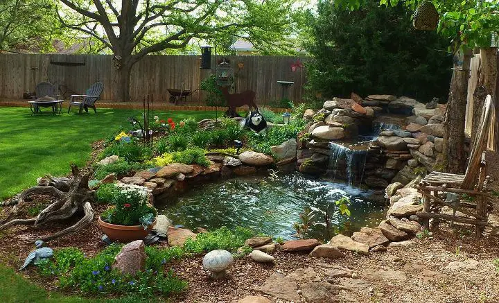 10 DIY Garden Pond Waterfall for Your Back Yard - Talkdecor