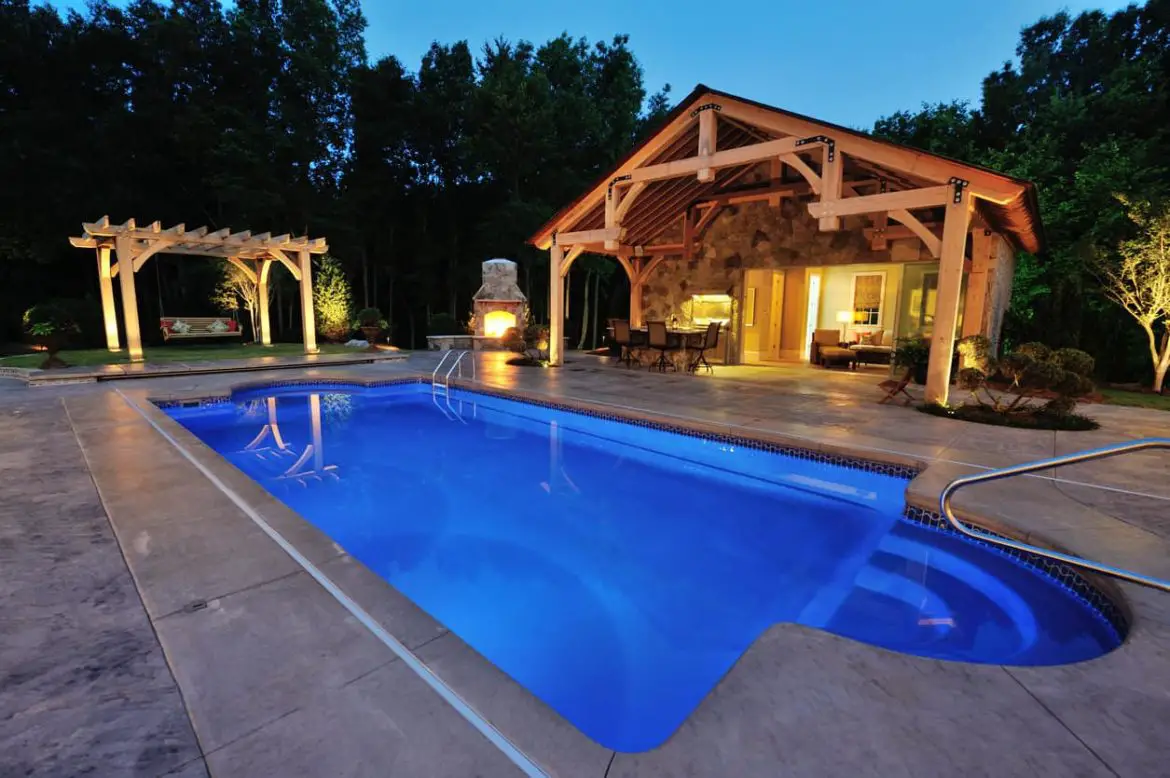 long backyard pool