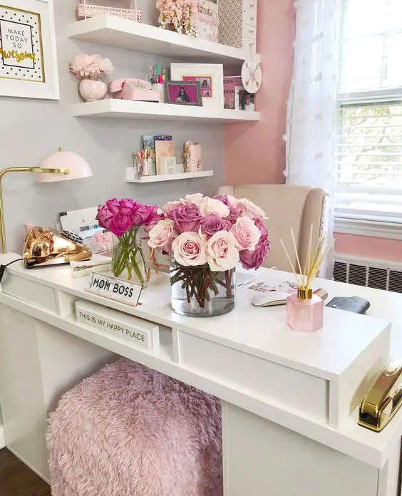 10 Ideas To Create The Cozy Home Office Decoration Talkdecor   10 6 