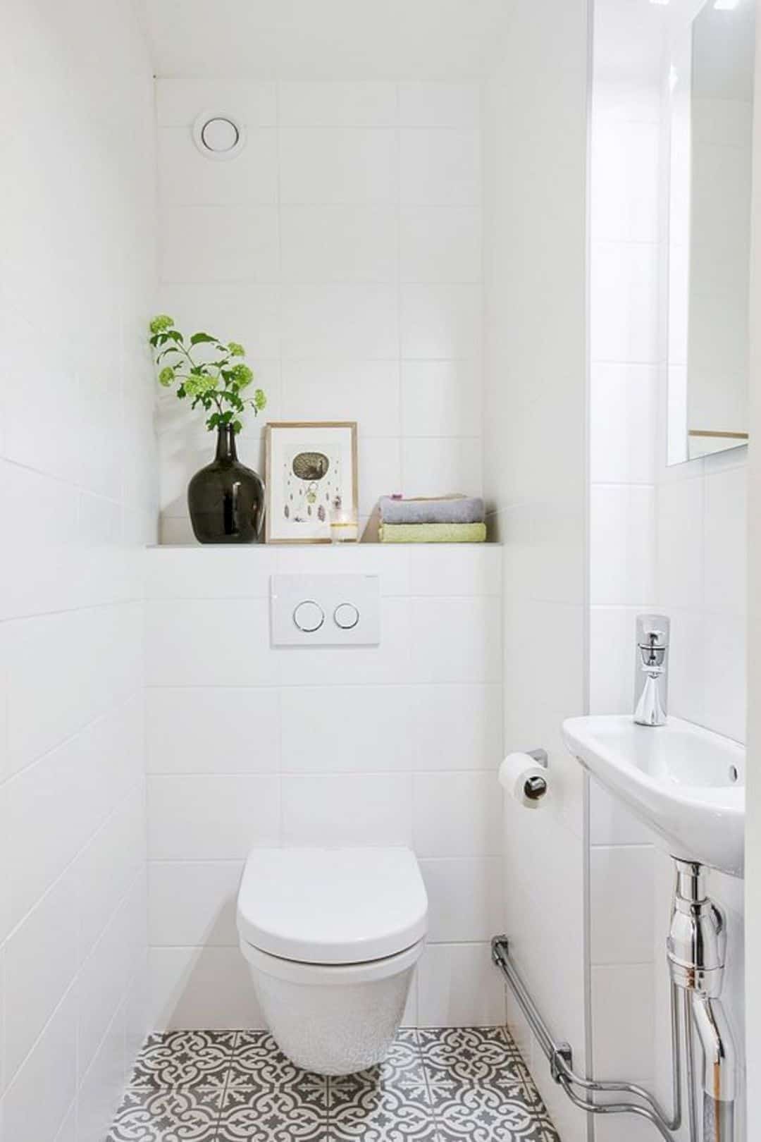 Smart and Gorgeous Small Bathroom Makeovers - Talkdecor