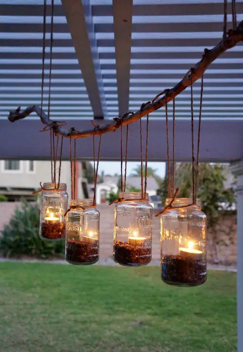 10 Outdoor Lighting Ideas with Recycled Goods - Talkdecor