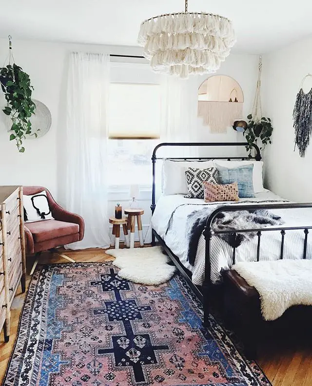 45 Creative Bohemian Bedroom Decor Ideas to Inspire You - Talkdecor