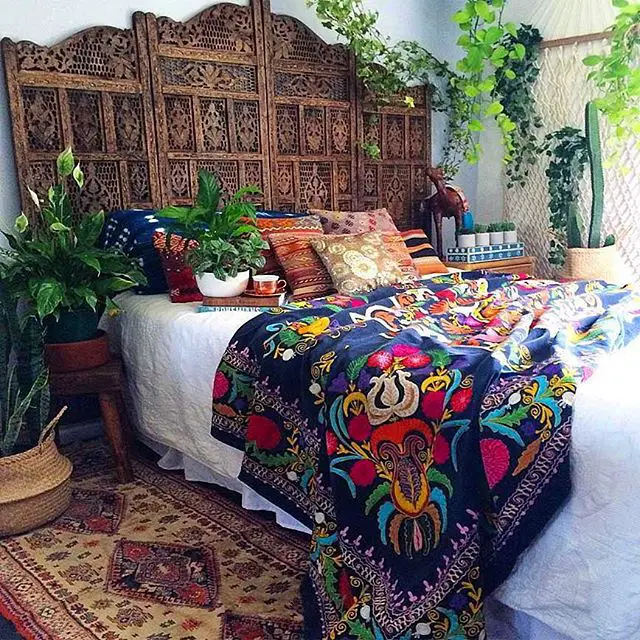 45 Creative Bohemian Bedroom Decor Ideas to Inspire You - Talkdecor