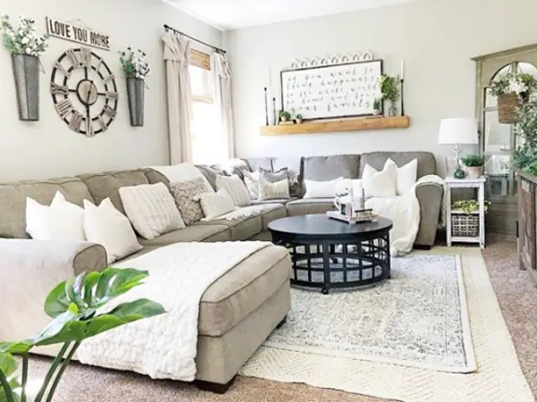 25 Tips to Decorate Your Farmhouse-Style Home with Rugs - Talkdecor