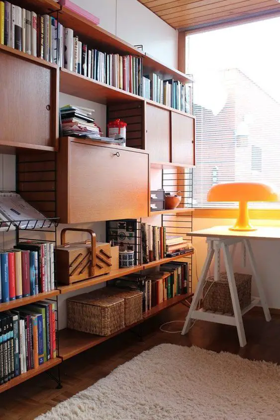 28 Modern Mid-Century Bookcase Ideas To Beautify Your Space - Talkdecor