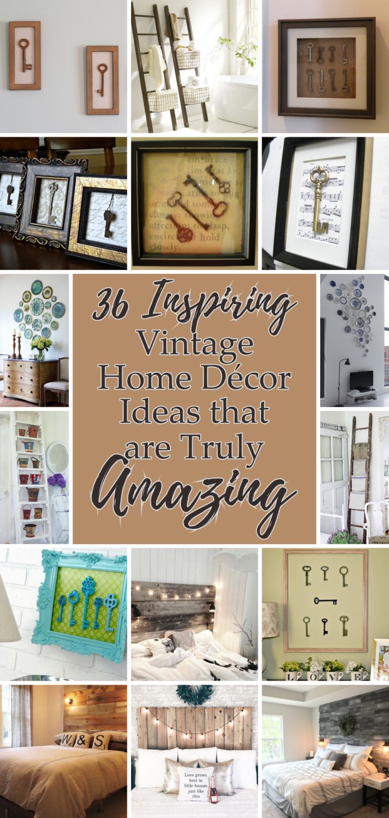 36 Inspiring Vintage Home Décor Ideas that are Truly Amazing Talkdecor