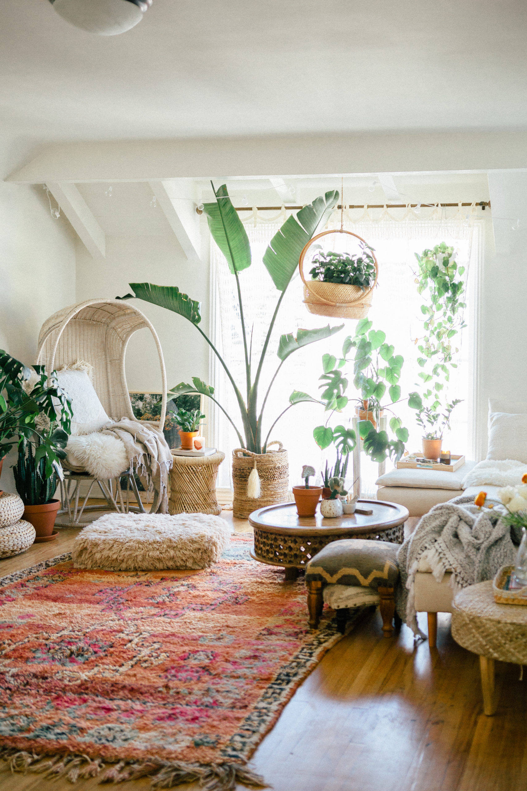 28 Scandinavian Rooms with Boho Style - Talkdecor