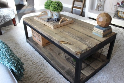 52 Coffee Table Design Ideas from Reclaimed Wood - Talkdecor