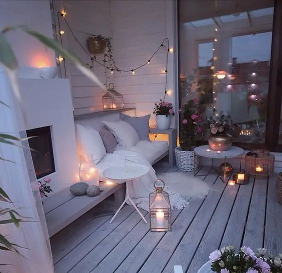 Amazing Apartment Balcony Lighting Design Ideas - Talkdecor