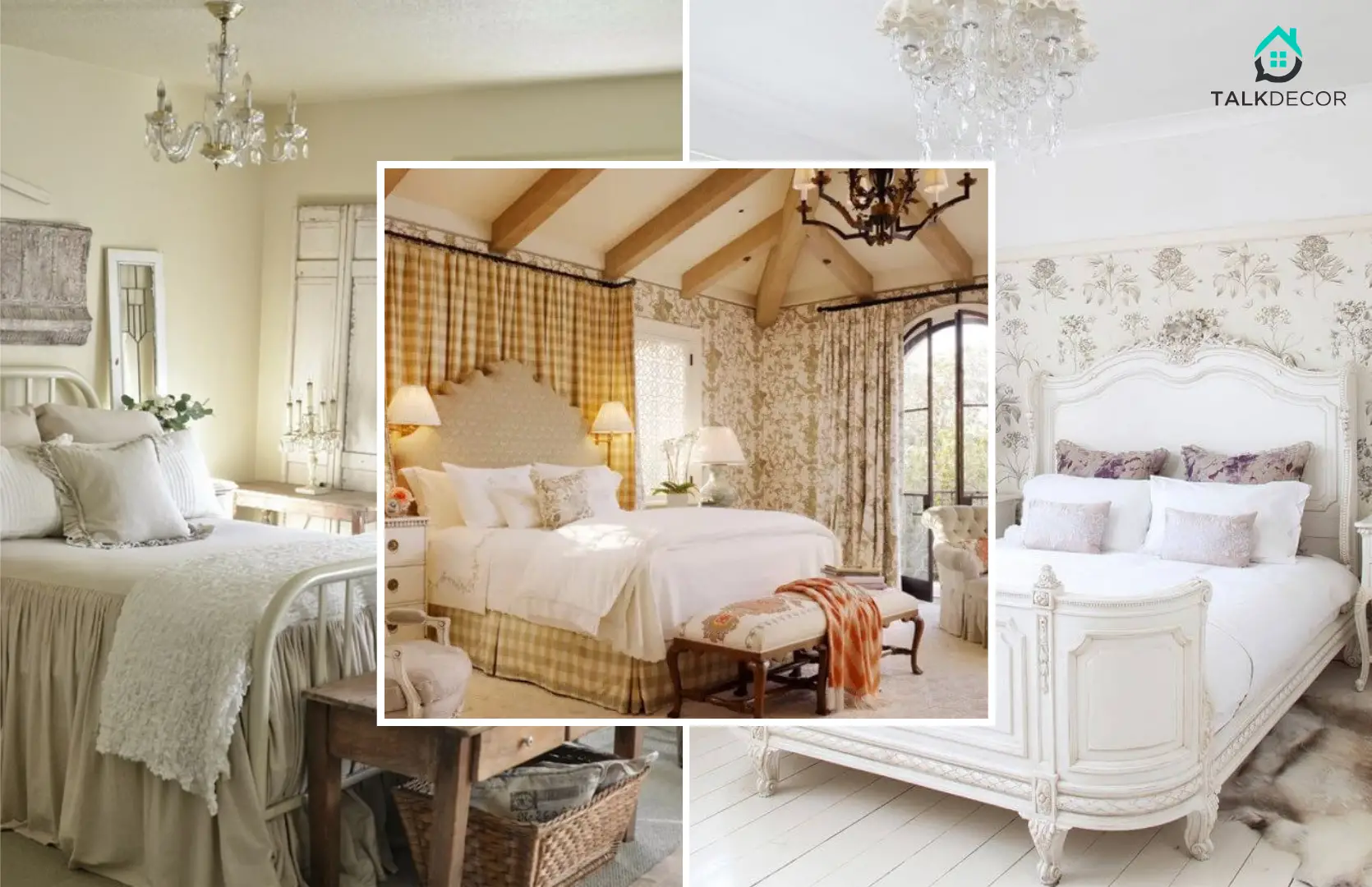 Romantic Bedroom Ideas in French Country House