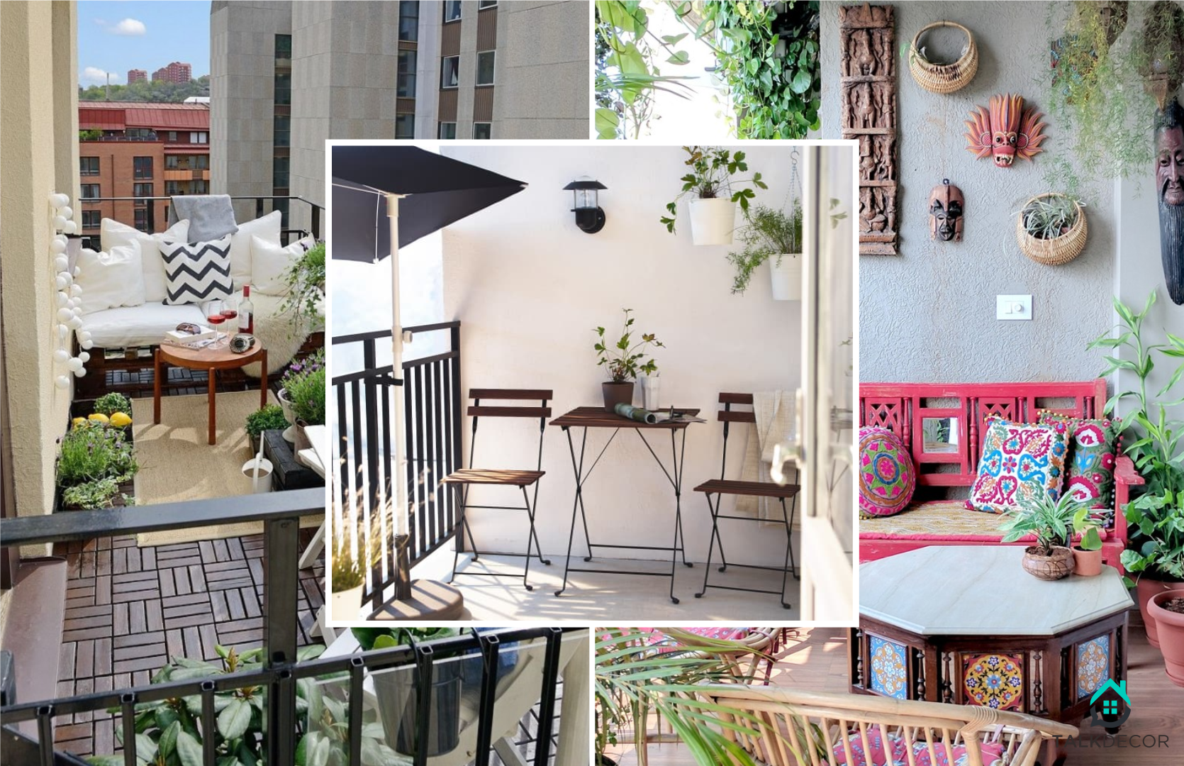 8 Clever Ways to Decorate the Balcony to be a Cozy Place