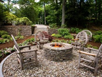 27 Proper Winter Fire Pit Designs for Your Backyard - Talkdecor