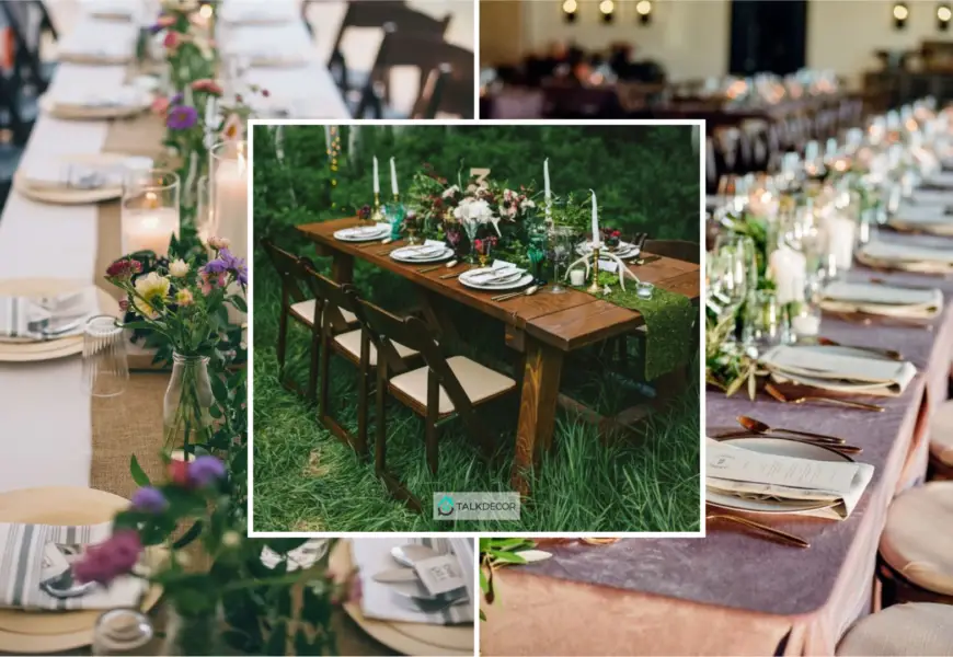 25 Pretty Wedding Reception Table Decoration Ideas - Talkdecor