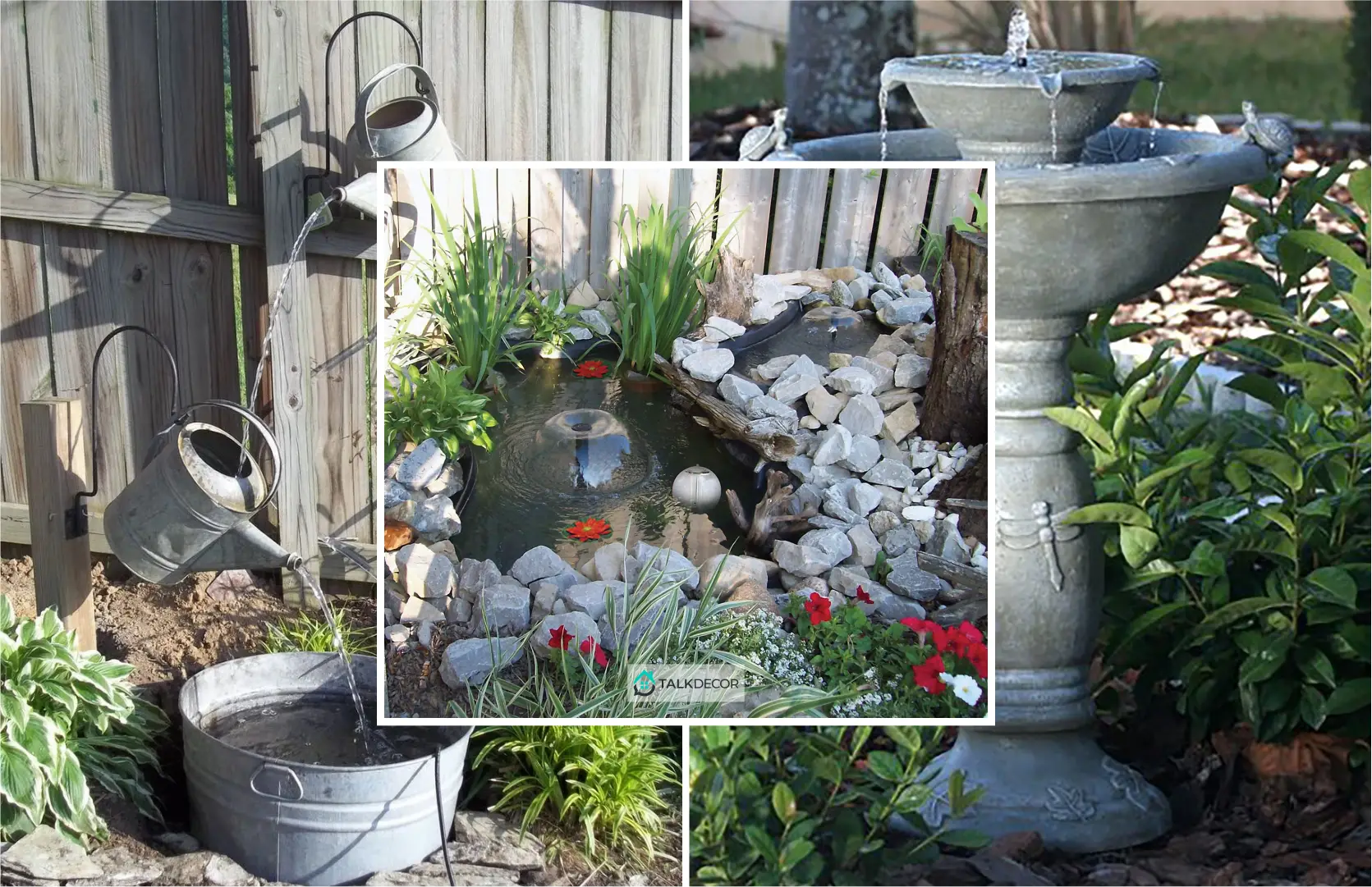 25 Ways to Bring the Water Feature into Your Garden