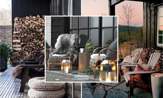 45 Cozy Winter Terrace Designs - Talkdecor