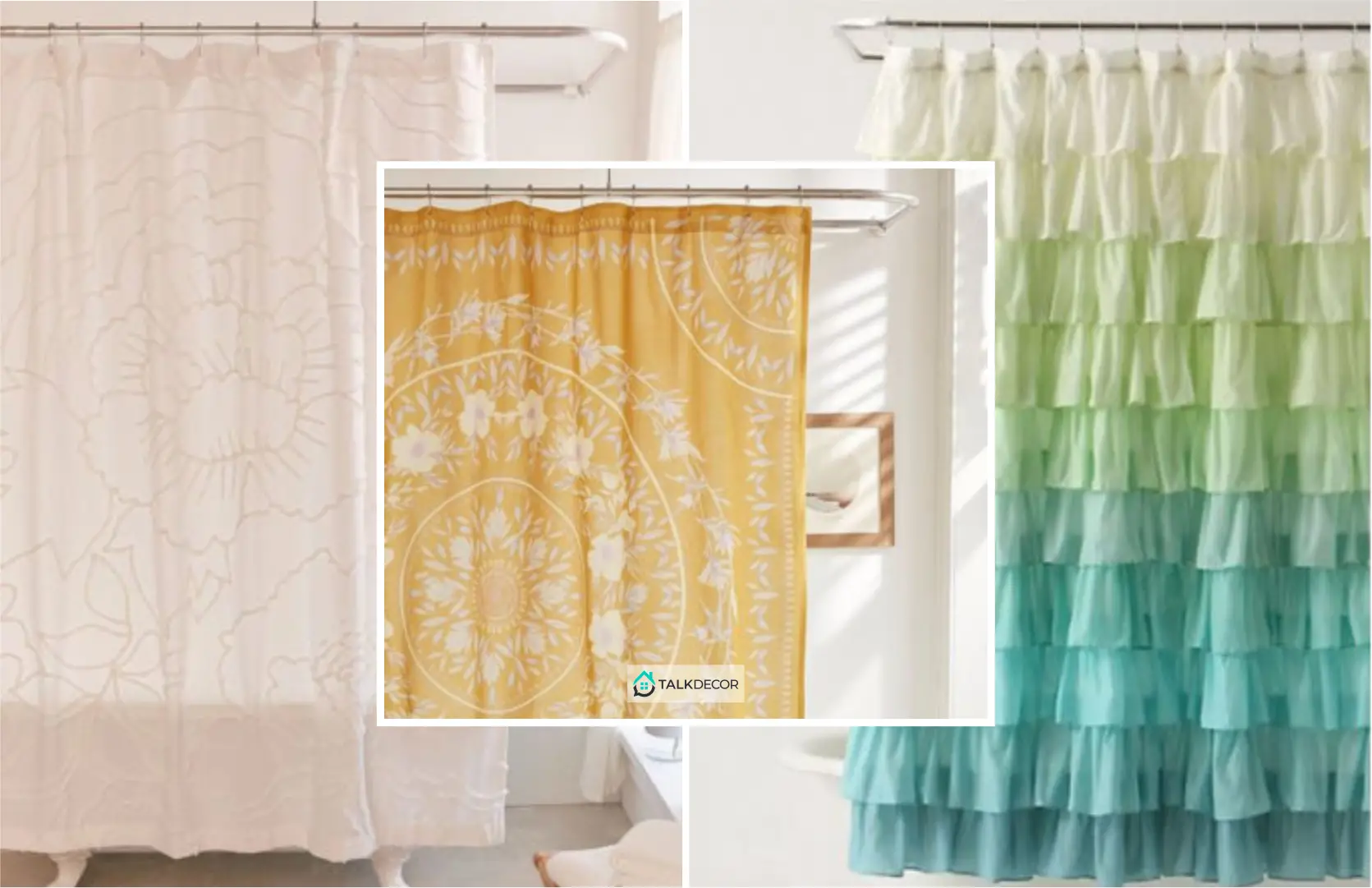 45 Ideas for Your Shower Curtain