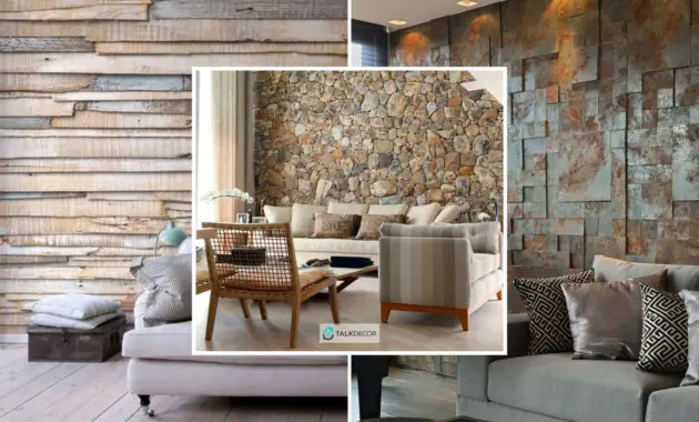 50 Artistic Textured Wall Designs - Talkdecor