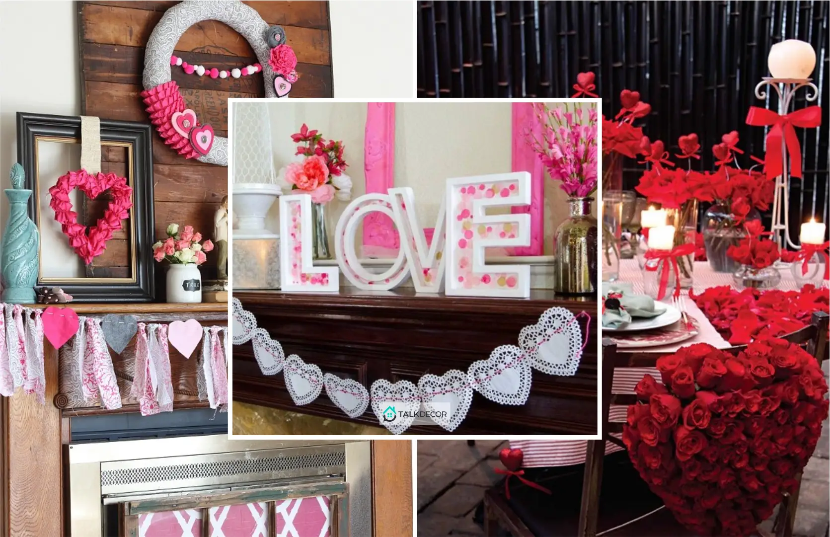 45 Romantic Decoration Touches for Valentine Celebration