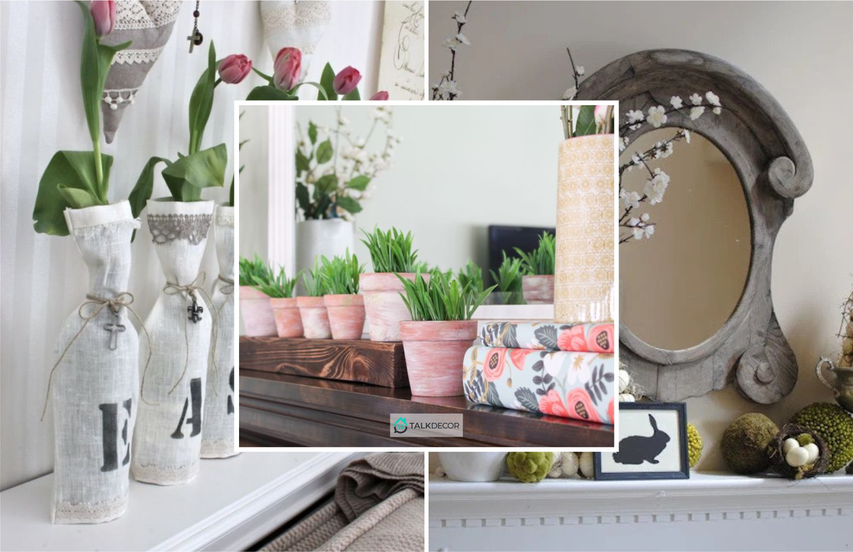 50 Ways to Decorate Your Spring Mantel