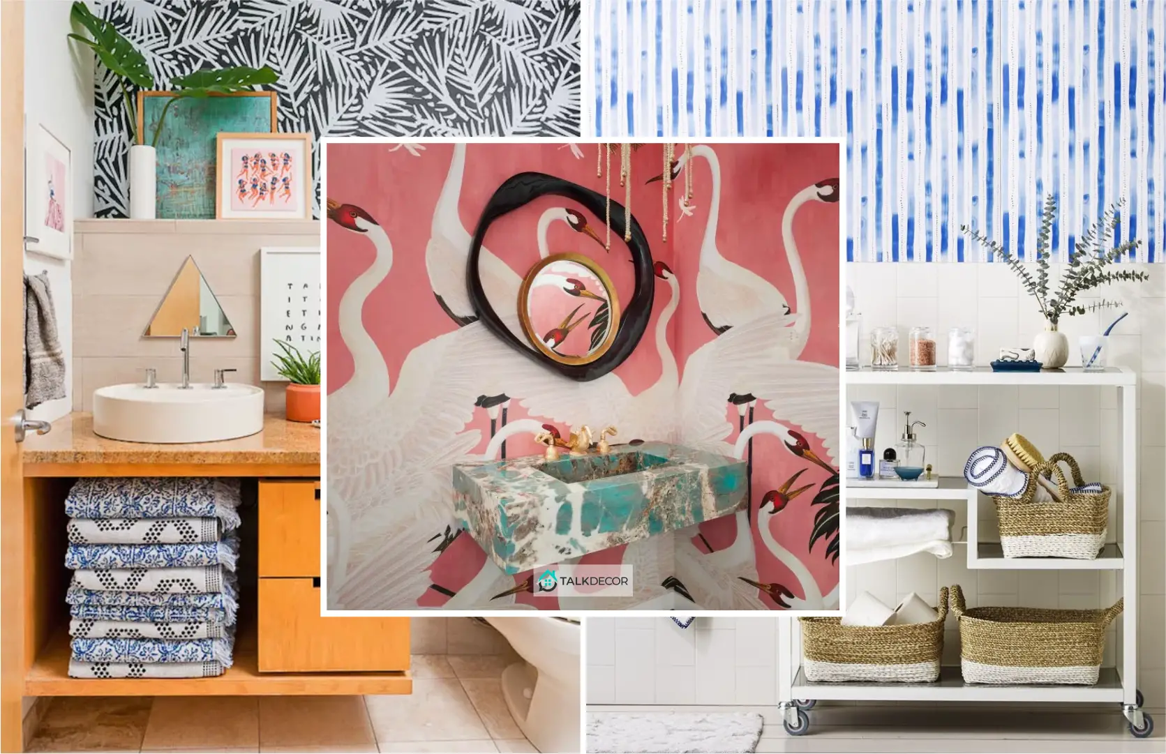How to Bring Pattern to Your Bathroom Wall