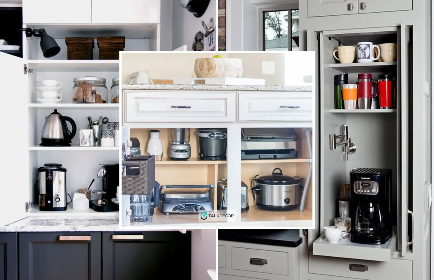 40 Ways to Store Your Kitchen Appliances