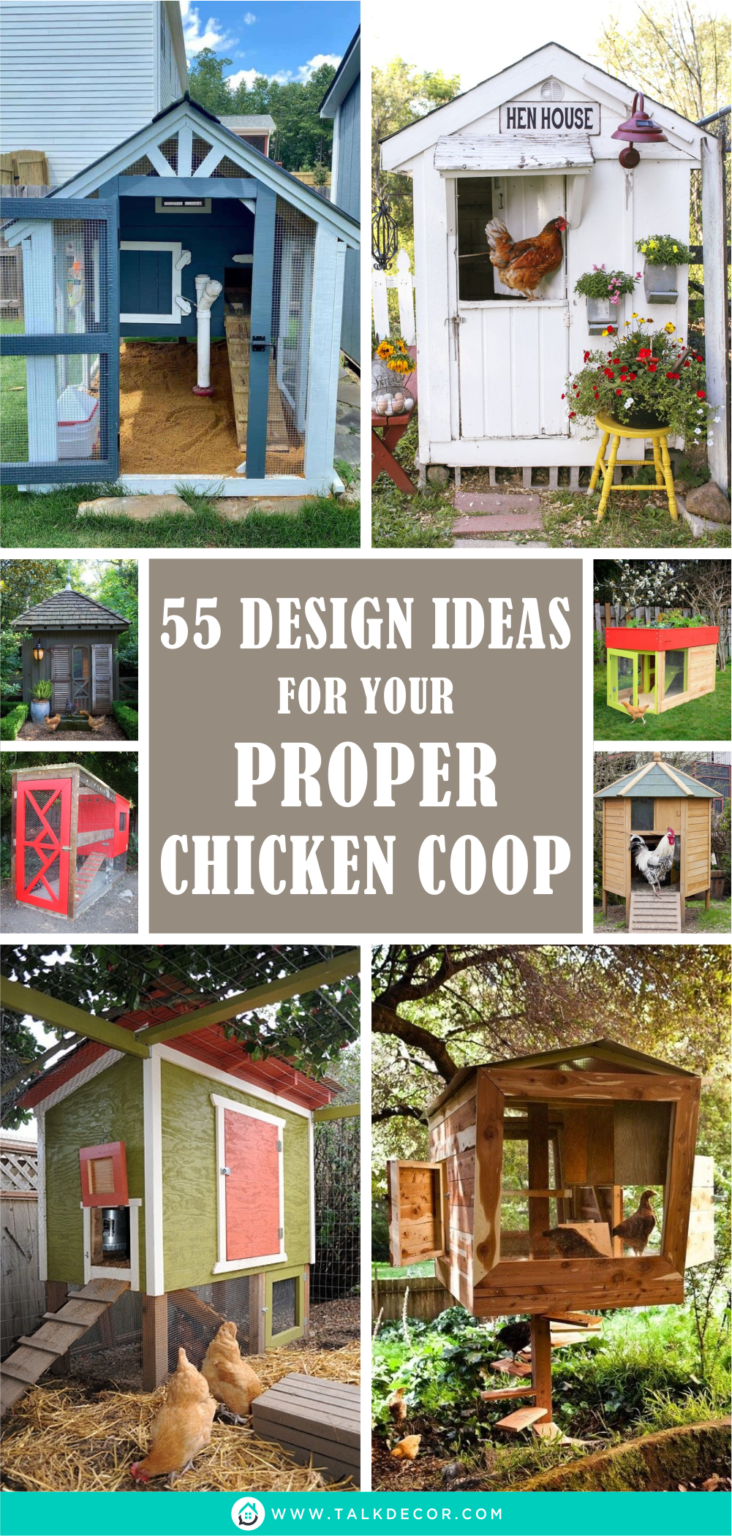 55 Design Ideas for Your Proper Chicken Coop - Talkdecor