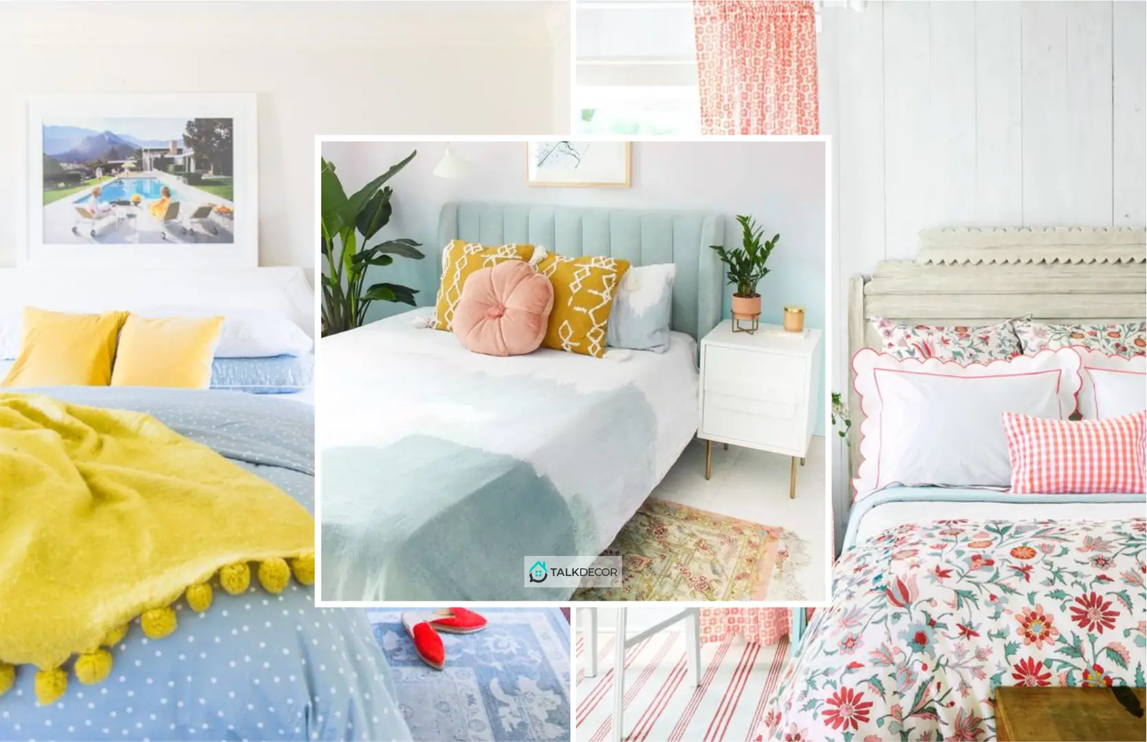 How to Create a Pretty Bed Spring Decoration